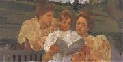 Mary Cassatt Reading china oil painting reproduction